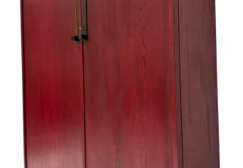 Art Deco Modernist Armoire by A.H. Jansen for L.O.V. Oosterbeek, 1920s 2